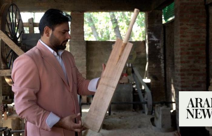 Kashmiri batmakers celebrate ‘historic’ willow bat debut at Cricket World Cup in India 