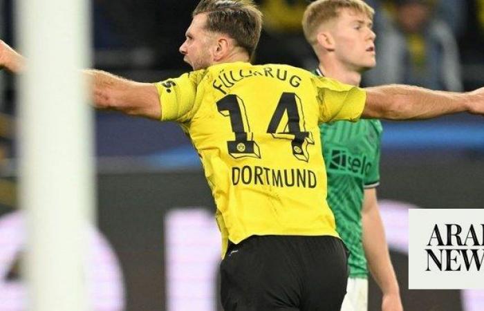 Brandt inspires Dortmund to damage Newcastle’s last-16 hopes