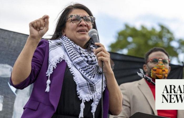 US House censures lone Palestinian-American lawmaker Rashida Tlaib, over Israel comments