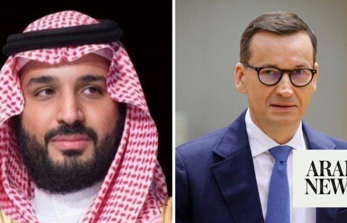 Saudi crown prince, Polish PM discuss bilateral ties during call
