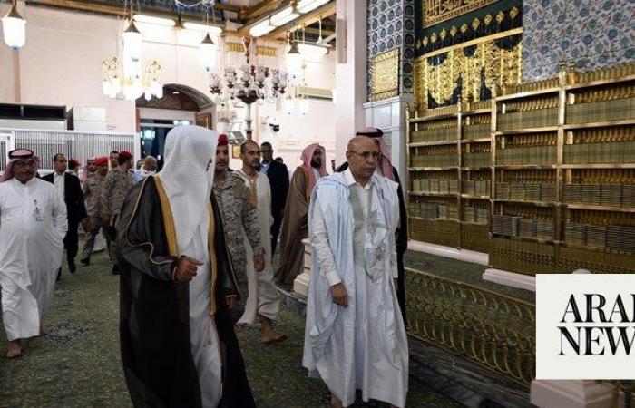 Niger PM, Mauritania president visit Islamic sites in Madinah