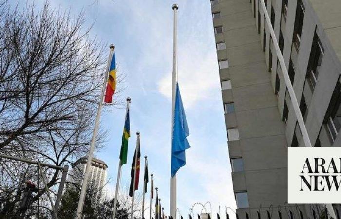 UN flags at half-mast for staff killed in Gaza