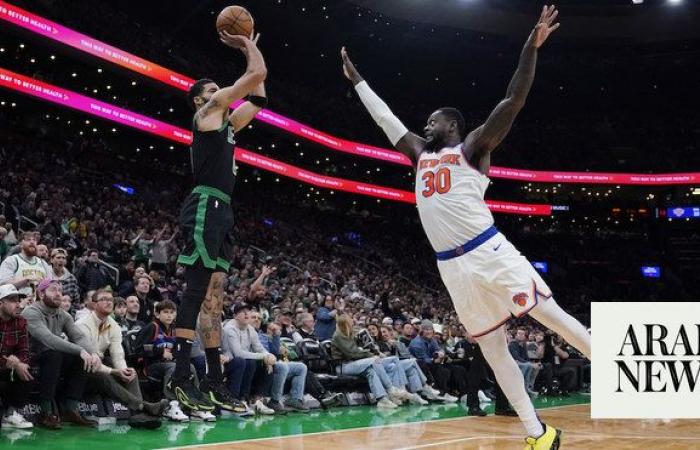 Tatum leads Celtics rally past Knicks, Bucks beat Bulls