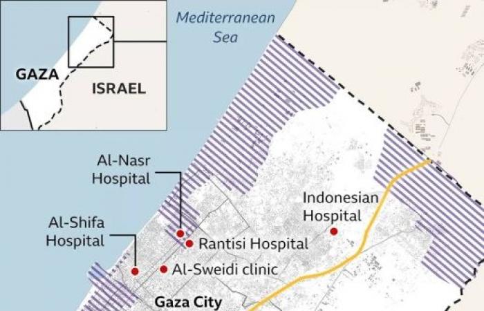 Gaza hospitals caught on front line of Israel-Hamas war