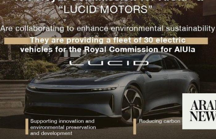 AlUla receives first EV delivery from Lucid Motors