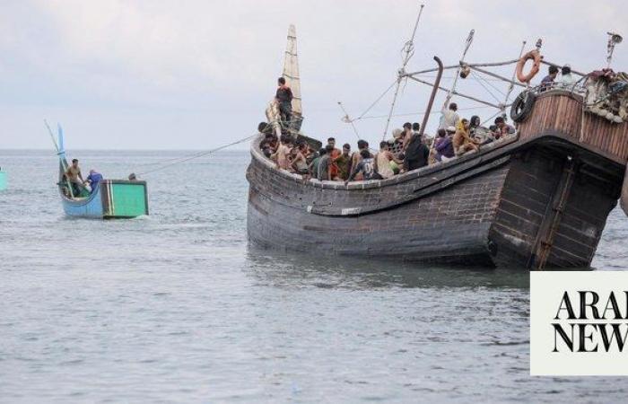 About 250 Rohingya refugees in Indonesia sent back to sea