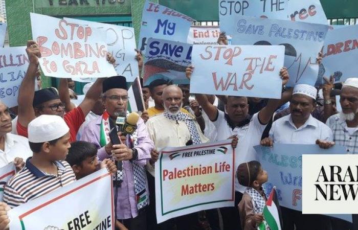 Sri Lankan mosques hold prayers for Palestinians killed by Israeli attacks