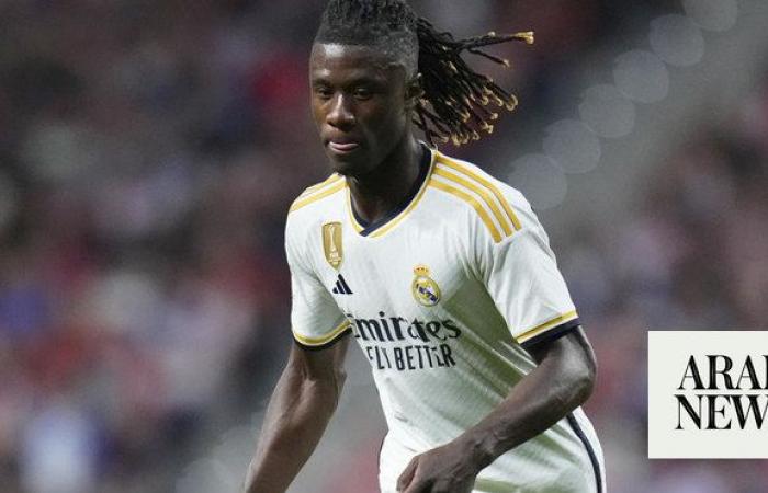 Real Madrid’s Camavinga suffers knee ligament damage