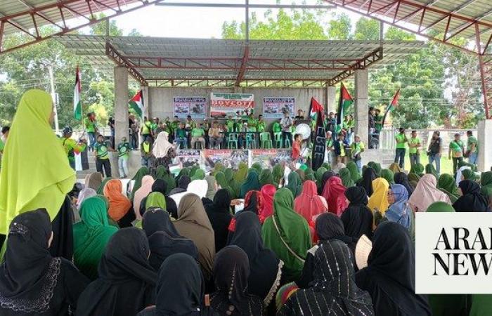 Filipino Muslims rally for Gaza, boycott Israeli goods