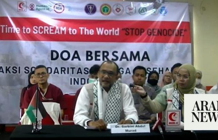 ‘Time to scream’: Indonesian doctors urge global action to prevent Gaza genocide