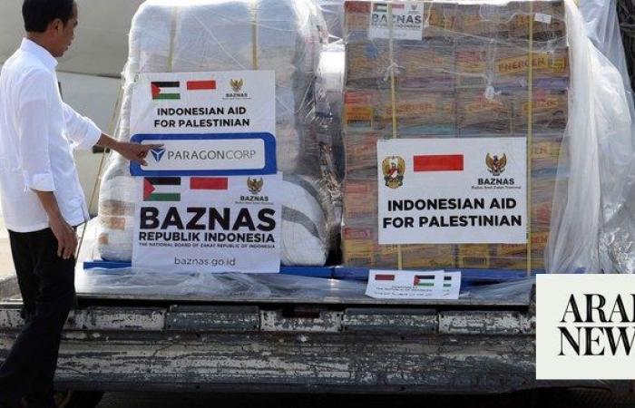 Indonesia sends second aid shipment to Gaza, pledges continued support for Palestine