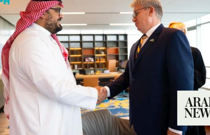 Saudi Arabia and Estonia hold meeting to discuss stronger economic ties 
