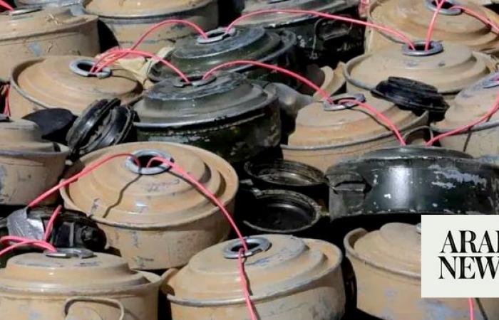 Saudi aid agency project clears 837 mines in Yemen