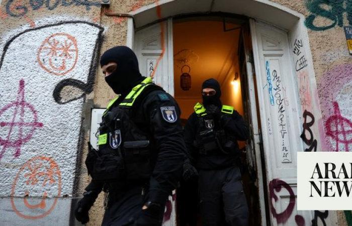 Hundreds of German police raid properties of Hamas supporters in Berlin and across the country