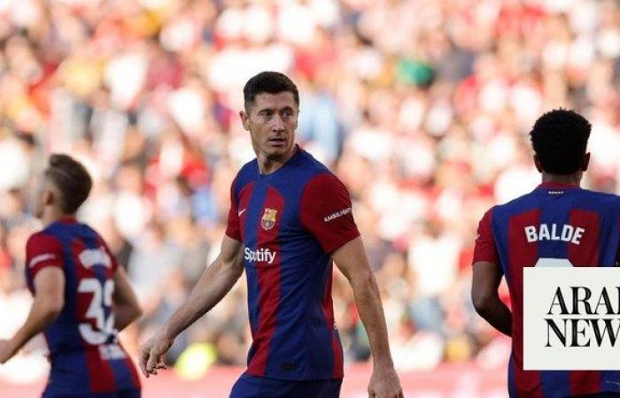 Flat Barca claim late draw at Rayo