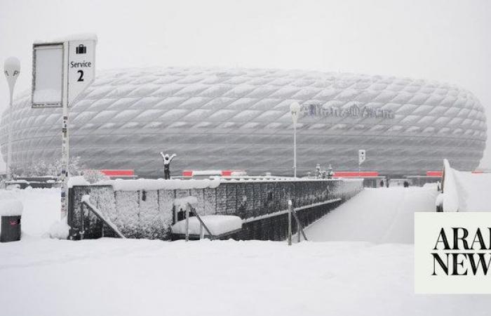 Bayern Munich’s game with Union Berlin called off due to snow