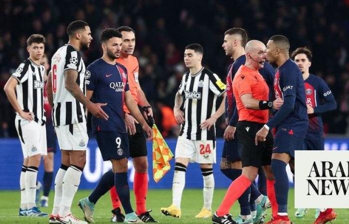 Newcastle demand UEFA apology as Eddie Howe shuts down discussion of Mbappe comments