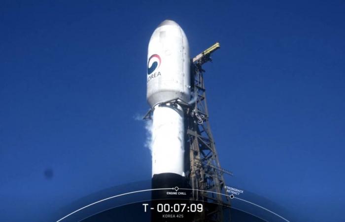 S. Korea launches first spy satellite with SpaceX