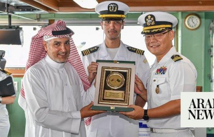 2023 Republic of Korea Navy Cruise Training Task Group enters Saudi Arabia
