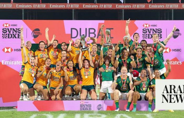 Australia women, South Africa men claim victories at Emirates Dubai 7s