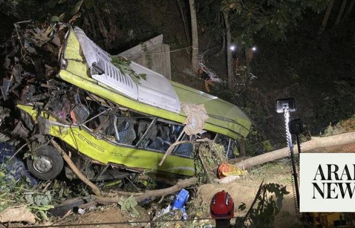 Death toll in Philippine ‘killer curve’ bus accident rises