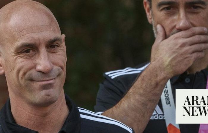 Rubiales ‘seemingly forcefully kissed’ an England player on face at Women’s World Cup