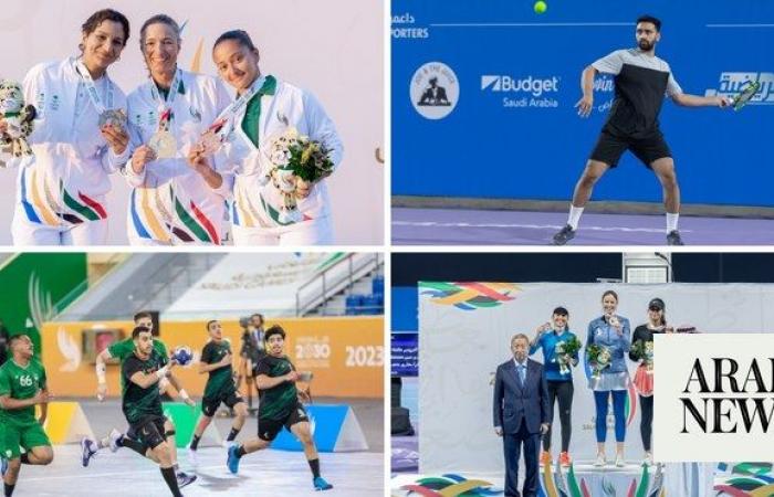 Gold medals awarded across events on penultimate day of Saudi Games action