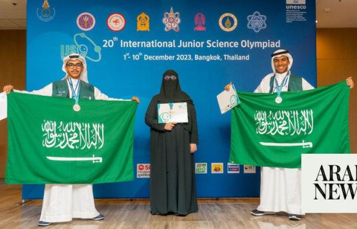 Saudi students shine in international science contest