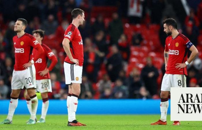 Manchester United slide out of Champions League