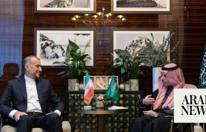 Saudi FM meets Iranian counterpart in Geneva