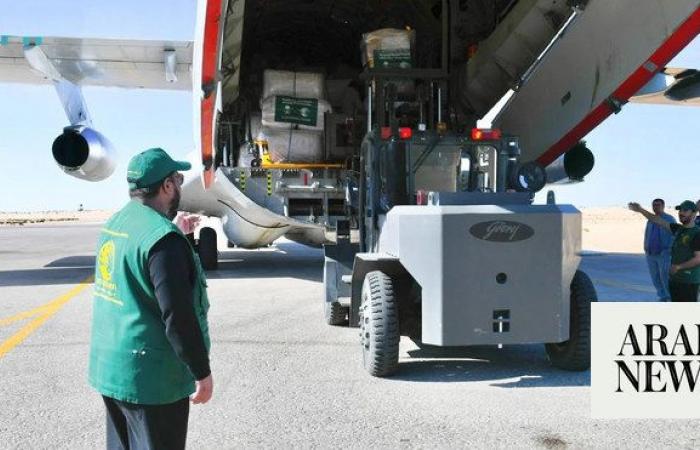 28th Saudi Arabia aid plane for Gazans arrives in Egypt