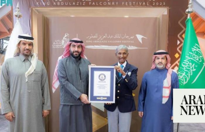 King Abdulaziz Falconry Festival 2023 enters Guinness Records as largest falconry competition globally
