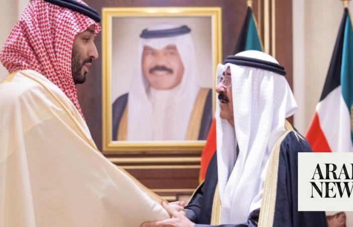 Saudi crown prince offers his condolences after passing of Kuwait’s late emir 