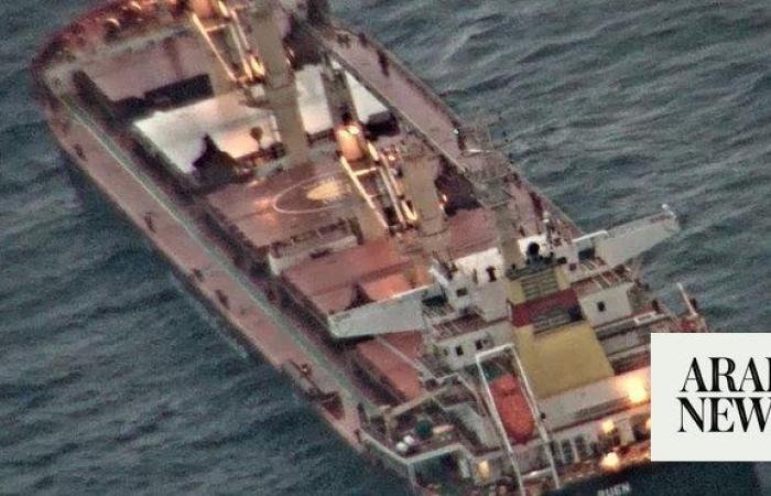 Indian Navy shadowing bulk carrier likely taken by Somali pirates in the Arabian Sea