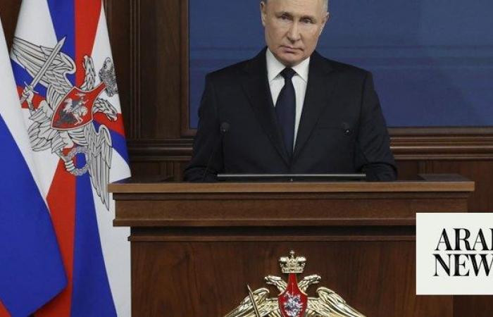 Putin hails ‘consolidation’ of Russia behind assault on Ukraine