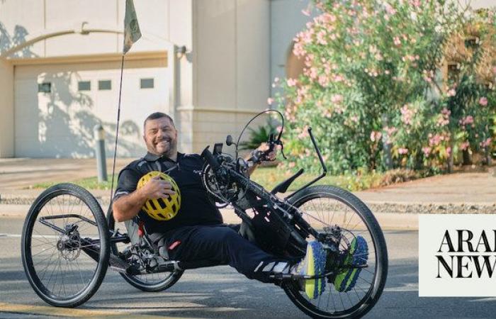 KAUST professor ‘giving back to Saudi’ in handcycle journey across Kingdom