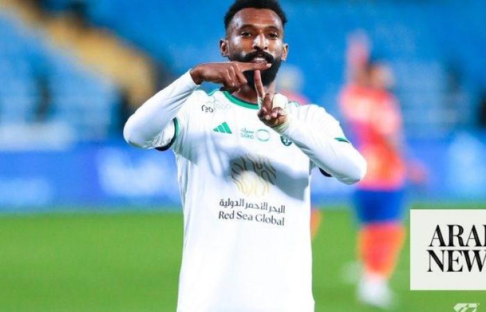 Al-Ahli’s Firas Al-Buraikan shows Saudi striking prowess ranks with foreign superstars