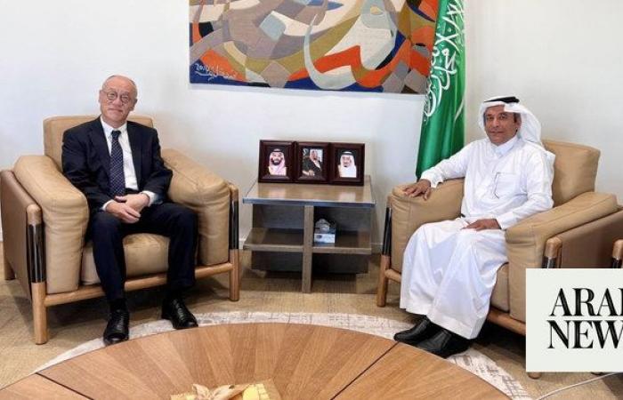 Saudi deputy minister receives Japanese ambassador in Riyadh