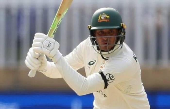 ​​​​​​​Usman Khawaja charged over black armband in support of Gaza