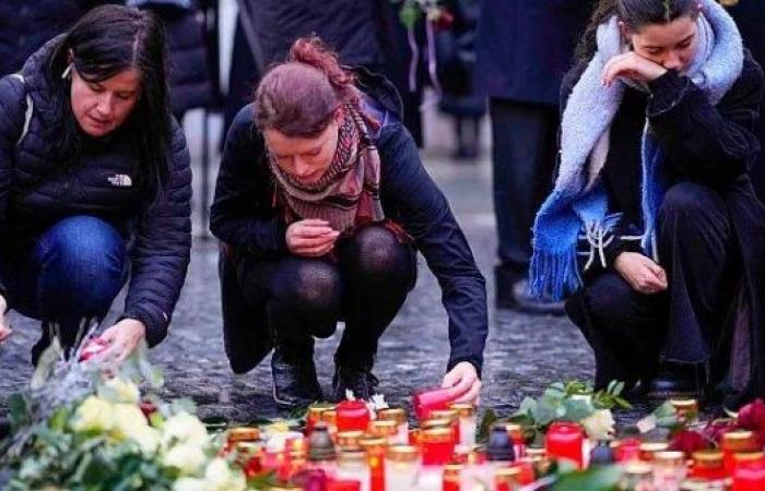 Prague gunman shot himself on rooftop, say police