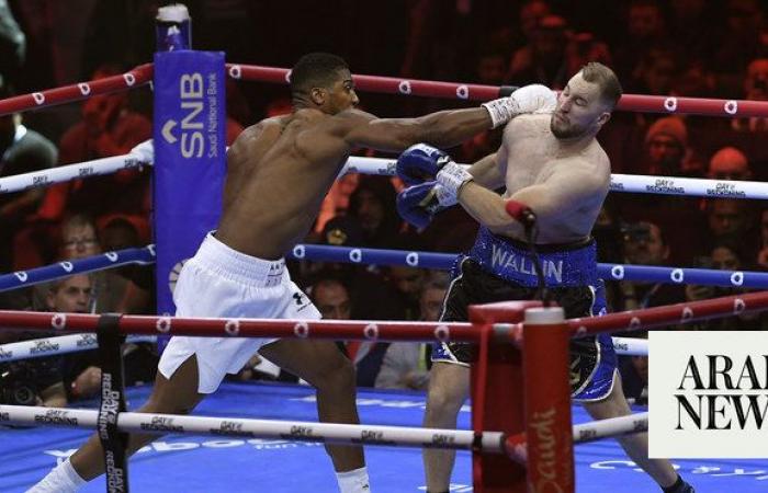 Joshua scores TKO over Wallin, Parker stuns Wilder in Riyadh double header