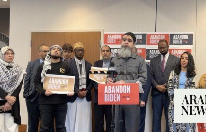 #AbandonBiden campaign builds support at Muslim convention in Chicago
