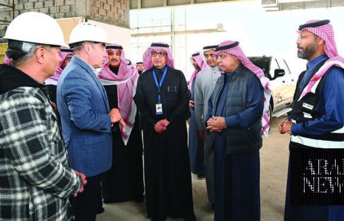 GACA chief inspects work at Al-Jouf International Airport project