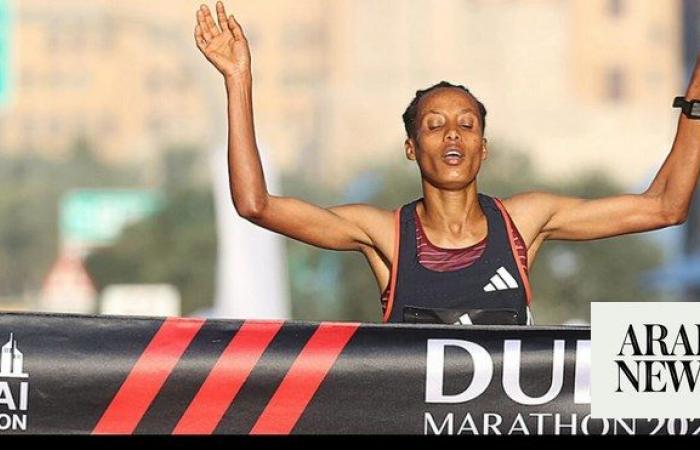 Ethiopian runner Tigist Ketema clocks fastest ever women’s debut marathon in Dubai