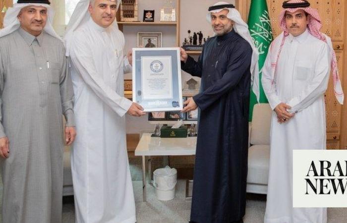 Saudi center sets Guinness World Record for diabetes awareness