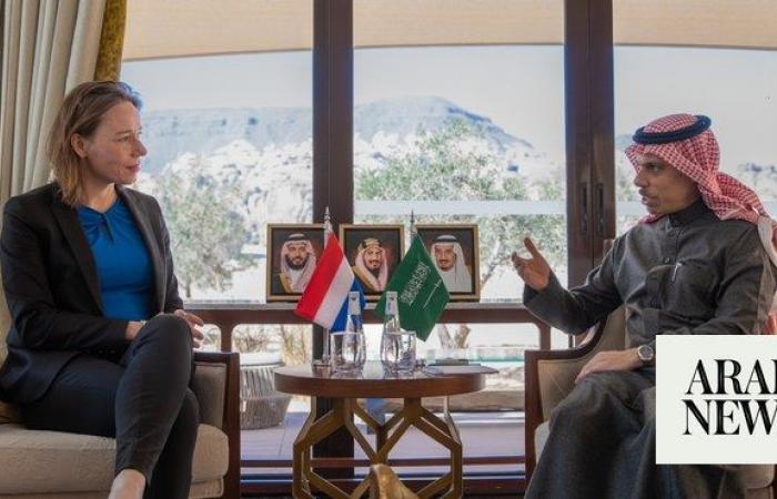 Saudi Foreign Affairs minister discusses Gaza with Dutch counterpart