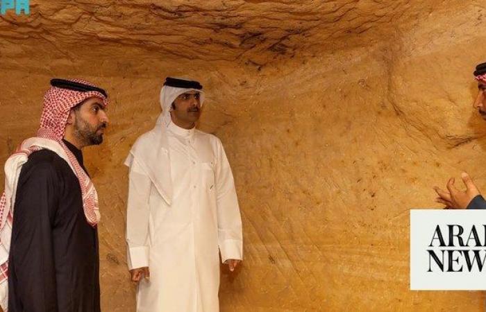 Saudi and Qatari culture ministers welcome direct flights between AlUla and Doha