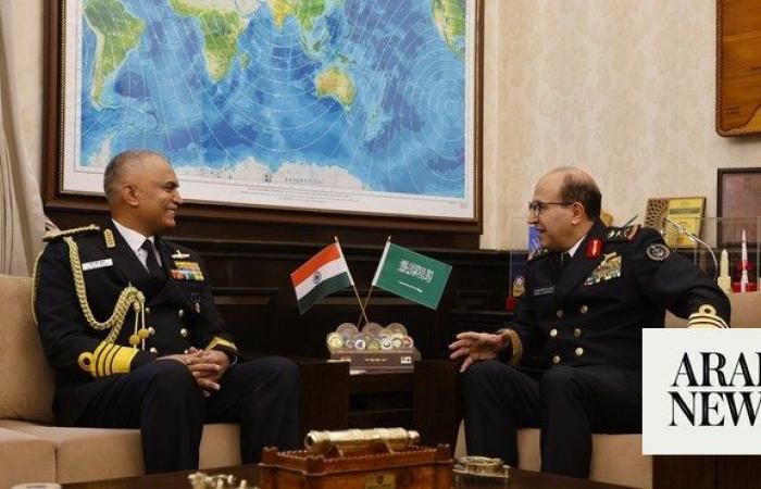 India explores tighter maritime ties as Saudi naval chief visits