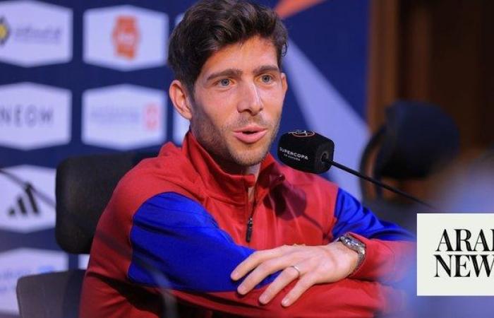 Barcelona captain Sergi Roberto hoping for Riyadh repeat against Real Madrid in Spanish Super Cup final