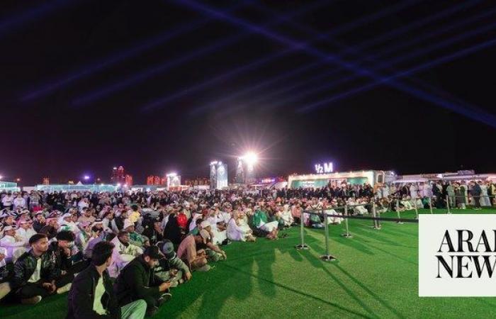 Thousands flock to Falcon’s Nest fan zone for Saudi Arabia’s AFC Asian Cup opener